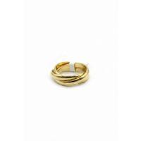 6'lı Çelik Alyans Yüzük - Altın