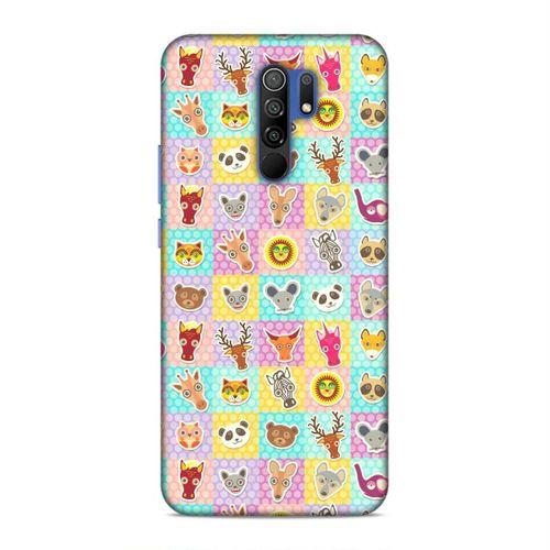 Xiaomi Redmi 9 Kılıf Pelus Oyuncaklar Arka Kapak Silikon Koruma Full Koruyucu