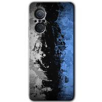 MRCİLETİSİM Huawei Nova 9 SE Kılıf HD Desen Baskılı Arka Kapak+Temperli Cam - Abstract Wallpaper