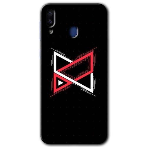 Galaxy M10s Kılıf HD Desen Baskılı Arka Kapak - Kilit + Kırılmaz Cam