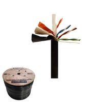 305 Metre / 0.57mm Cat6 Ftp Çift Katmanlı Dış Ortam İnternet Kablosu