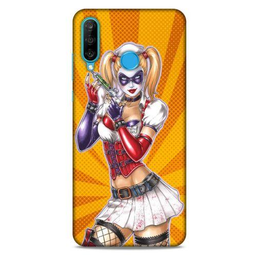 Huawei P30 Lite Uyumlu Kılıf Harley Quinn (42) Rugged Armor Kılıf Mandalina