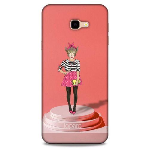 Samsung Galaxy J4 Plus Kılıf FunnyMaX (9) Kılıf Gül Kurusu Maymun