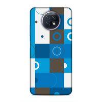 Xiaomi Redmi Note 9T Uyumlu Kılıf Insomnia (27) Tasarımlı Kılıf Mavi Beyaz