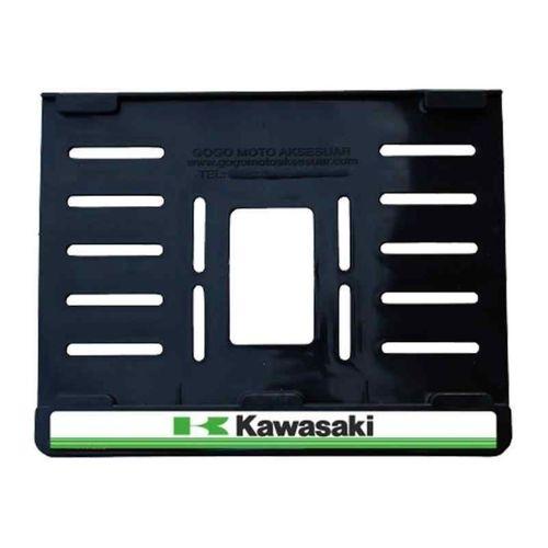 SEVGENT Skm Kawasaki Uyumlu 4 Plastik (15X24 Cm) Kırılmaz Plakalık