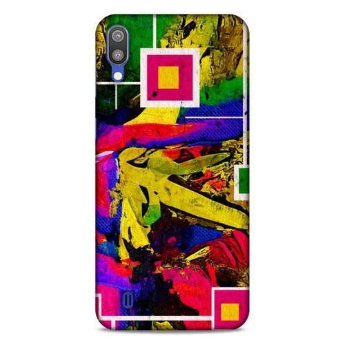 Lopard Samsung Galaxy M10 Uyumlu Kılıf Soyut Sanat (48) Desenli Bumper Kılıf