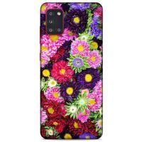Lopard Samsung Galaxy A31 Uyumlu Kılıf Bahar (43) Thin Fit Kılıf Çiçek Buketi
