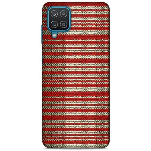 Lopard Samsung Galaxy A12 Uyumlu Kılıf Kazak (6) Silikon Kılıf