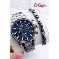 Lee Cooper Erkek Kol Saati 50 Mt Suya Dayanıklı Çelik Kordon Bileklik Hediyeli VS.BLKT.0911