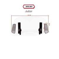 SEVGENT Dikiz Aynalı Çift Bağlantılı Asansörlü Deflektör 29X14