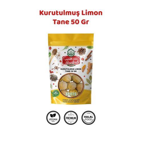 Kurutulmuş Limon Tane 3 X 50 gr ( 3'lü Paket ) C Vitamini Katkısız Organik