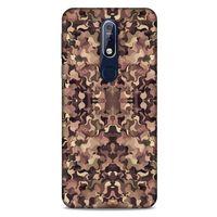 Kamuflaj 37 Nokia 7.1 Kılıf Silikon Kapak