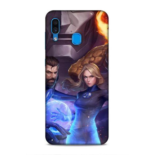 Samsung Galaxy A30 Uyumlu Kılıf BMovie (48) Bumper Kılıf Taş Adam