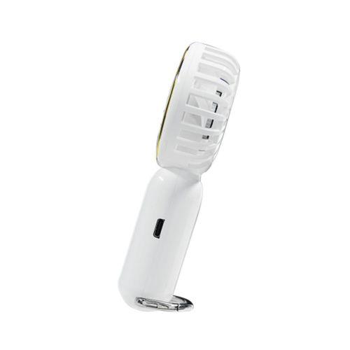 EVEREST EFN11, BEYAZ, 3 Kademeli Hız, Elde Kullanım, Dahili 900mAh Bataryalı, Type-C Şarj Girişli, Vantilatör