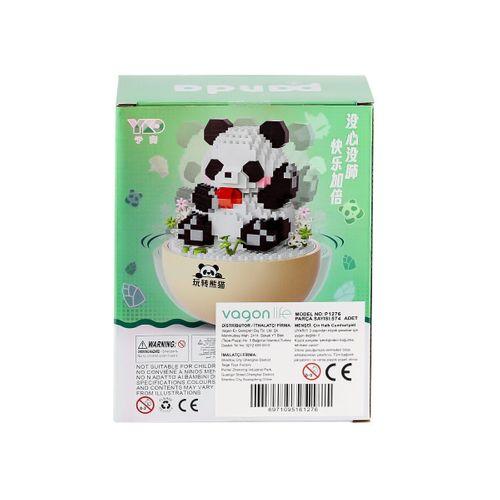 P1276 Panlos Panda 574 Parça Blok Seti -Vagon life