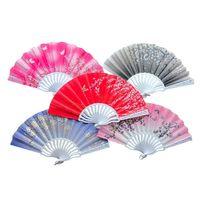 Plastik Kumaş Yelpaze 12 li Karışık OB-049