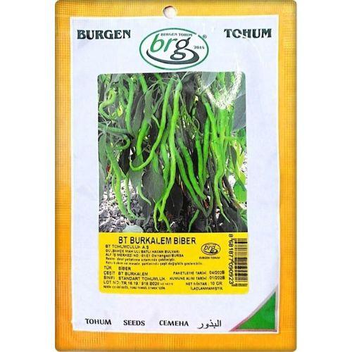 BT Burkalem Tatlı Kıl Biber Tohumu 10gr