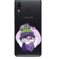 Zoologix (92) Samsung Galaxy A11 Şeffaf Kılıf Silikon Desenli