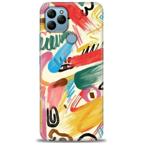 General Mobile GM 21 Kılıf HD Baskılı Kılıf - Sanat + Tam Ekran Koruyucu