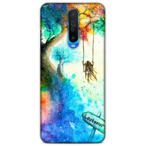 Lopard Xiaomi Redmi K30 5G Uyumlu Kılıf Manipülasyon ☻ (47) Crystal Flex Kılıf Baskılı