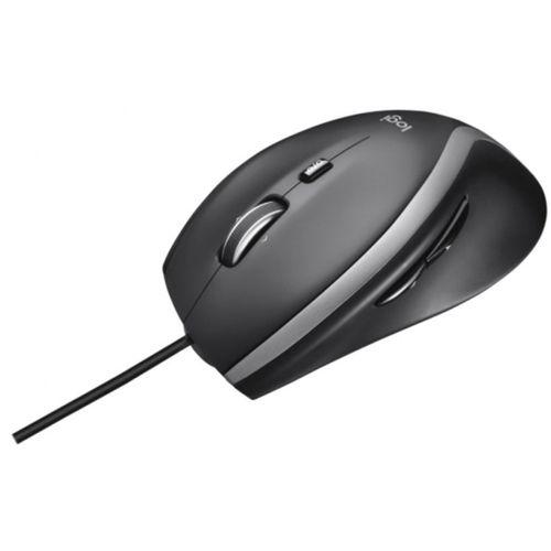 LOGITECH 910-005784, M500S Siyah, USB Kablolu, 1000dpi, Lazer, 7 Tuşlu, Mouse