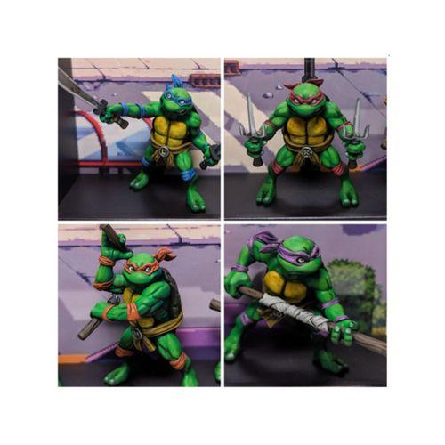 Düşük Poligon TMNT Arkadaşları Seti Rip By Mcka3ax (Bu ürün Sadece Plastik parçadır - Almadan Önce Soru Sorabilirsiniz)