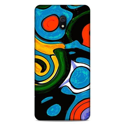 Lopard Xiaomi Redmi 8A Uyumlu Kılıf Soyut Sanat (24) Desenli Darbe Emici Kılıf