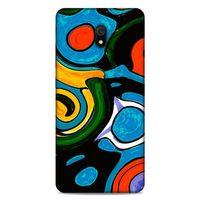 Lopard Xiaomi Redmi 8A Uyumlu Kılıf Soyut Sanat (24) Desenli Darbe Emici Kılıf