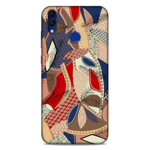 Lopard Huawei Honor 8C Uyumlu Kılıf Soyut Sanat (41) Baskılı Tank Kılıf