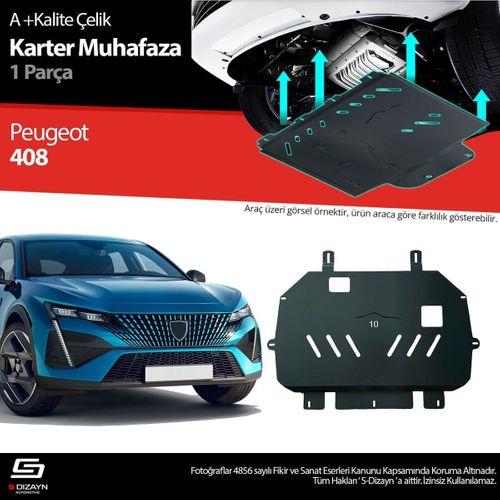 Peugeot 408 Çelik Karter Muhafaza Koruma 2023 Üzeri