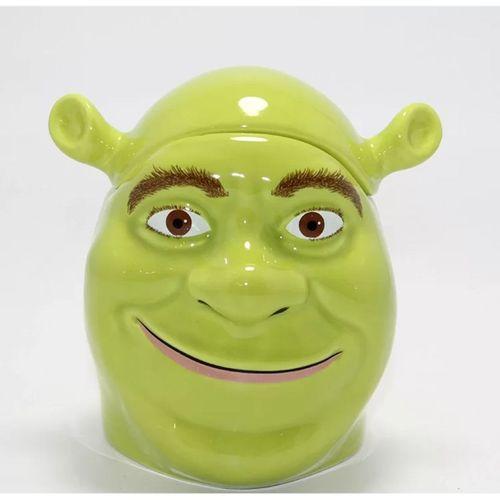 3d Shrek Tasarımı Porselen Kupa Bardak (büyük Boy)