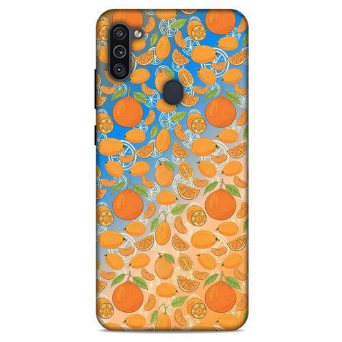 Frutix Kumkuat 02 Samsung Galaxy M11 Kılıf Desenli Silikon