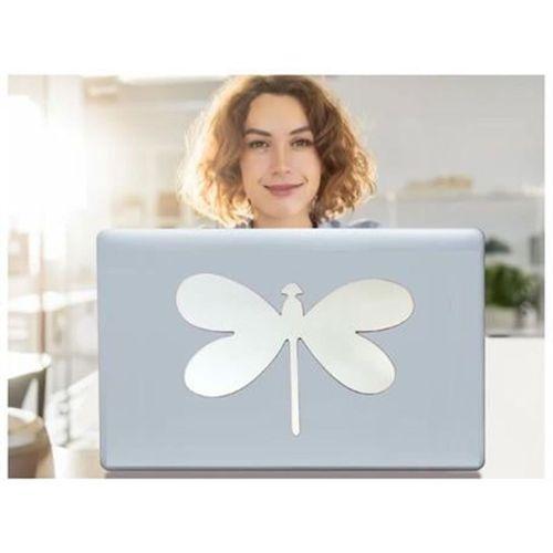 Defter Sticker,Laptop Sticker  Aynalı  Kelebek Şekilli 20X13X0,6Cm