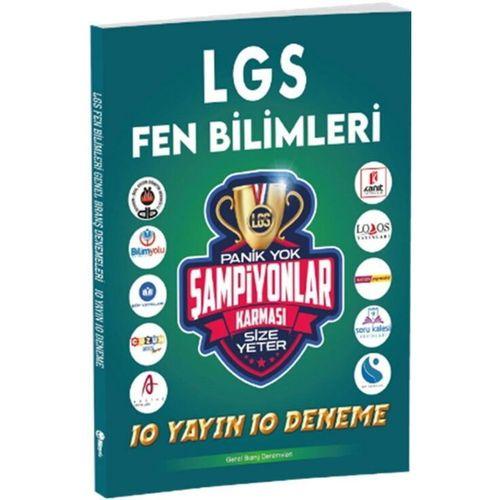 LGS Fen Bilimleri Şampiyonlar Karması 10 Yayın 10 Deneme Bilimyolu Yayıncılık