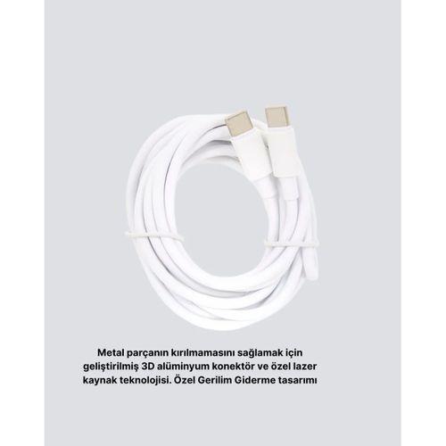 30w Hızlı Şarj Destekli 5.0a Type-c Kablo Veri Aktarım Özellikli