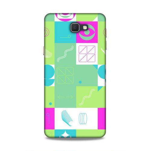 Samsung Galaxy J7 Prime Uyumlu Kılıf Insomnia (30) Silicone Case Pembe Yeşil