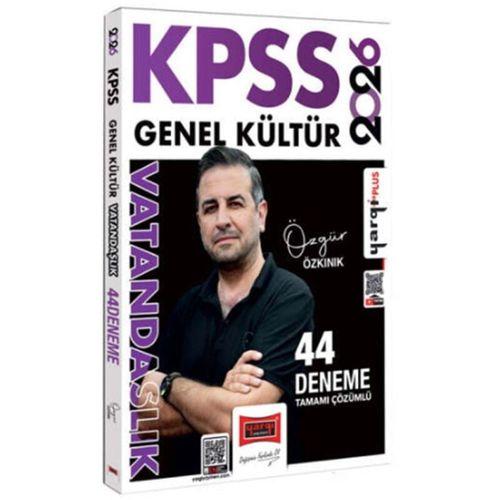 2026 KPSS Genel Kültür Tamamı Çözümlü Vatandaşlık 44 Deneme Yargı Yayınları