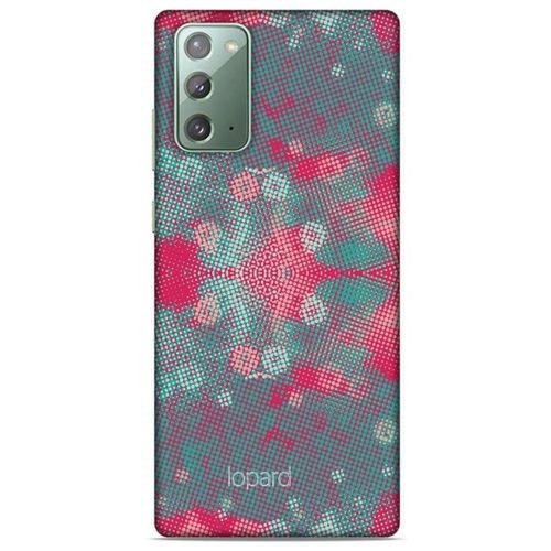 Samsung Galaxy Note 20 Kılıf Pastel Renkler (48) Bumper Kılıf Pembe Yeşil