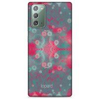 Samsung Galaxy Note 20 Kılıf Pastel Renkler (48) Bumper Kılıf Pembe Yeşil