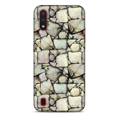 Samsung Galaxy A01 Kılıf Baskılı Özel Seri Taşlı (3) Kapak