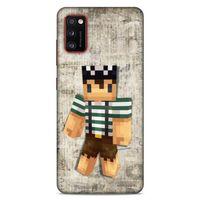 Lopard Samsung Galaxy A41 Uyumlu Kılıf PiXel (48) Bumper Kılıf Bob MC