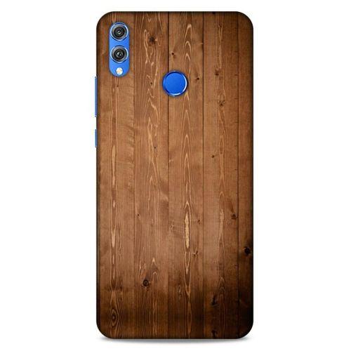 Lopard Huawei Honor 8x Uyumlu Kılıf Wood'X (7) Telefon Kılıfı Baskılı