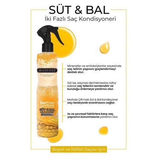 Çift Fazlı Süt  Bal Kondisyoner Fön Suyu 400 ML - mrfs