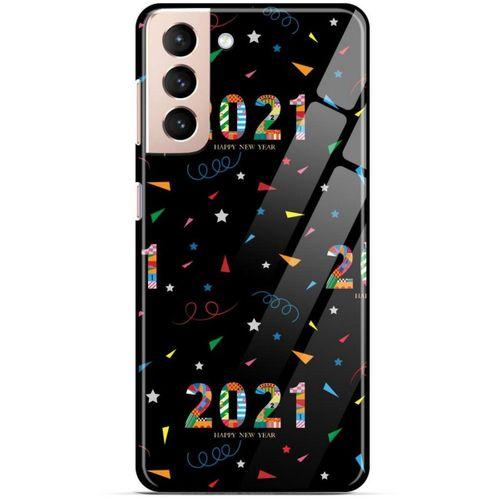 Samsung Galaxy S21 Plus Kılıf Yılbaşı Süsleri (6) Silikon Kılıf
