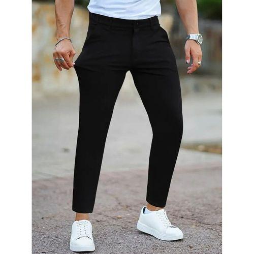 Erkek Cepli Slimfit Atlas Pantolon