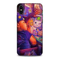 Retro (41) Desen Tank Kılıf Renkli Apple Iphone X Kılıf