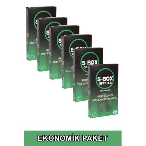 Kayganlaştırıcılı Prezervatif 6'lı Ekonomik Paket