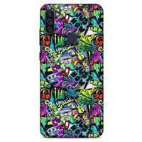 Graffitix (1) Desenli Silikon Kapak Samsung Galaxy M11 Kılıf