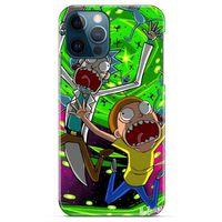 Apple iPhone 13 Pro Max Uyumlu Kılıf Rick And Morty (22) Tam Koruma Kılıfı Nancy