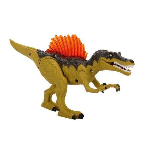 Sesli Işıklı Dinazor Figür  22 cm - 542620 - Kahverengi